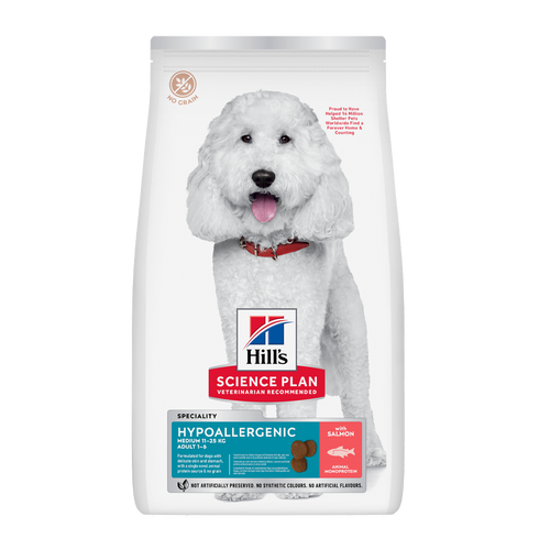 Science Plan Canine Adult Hypoallergenic Medium Salmon