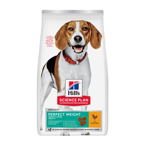 Science Plan Canine Adult Perfect Weight Medium Chicken