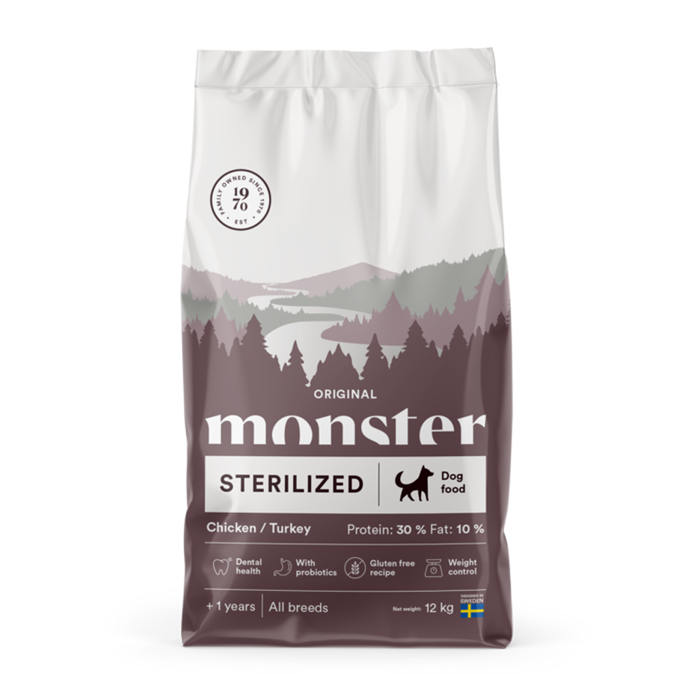 Monster Dog Orig. Sterilized Chick/Turkey