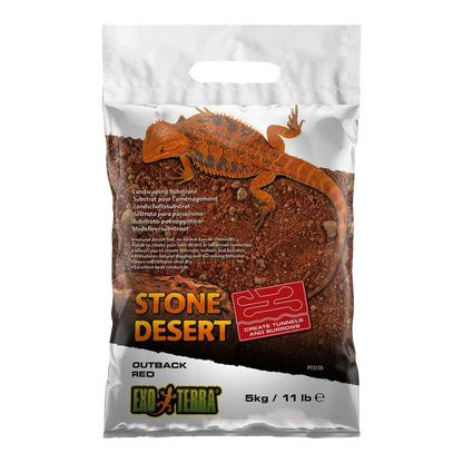 Stone Dessert Röd Grävsubstrat | Endast 169 kr! - Zoogiganten