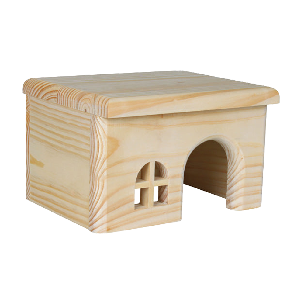 Trähus gnagare - 15x12x15 cm