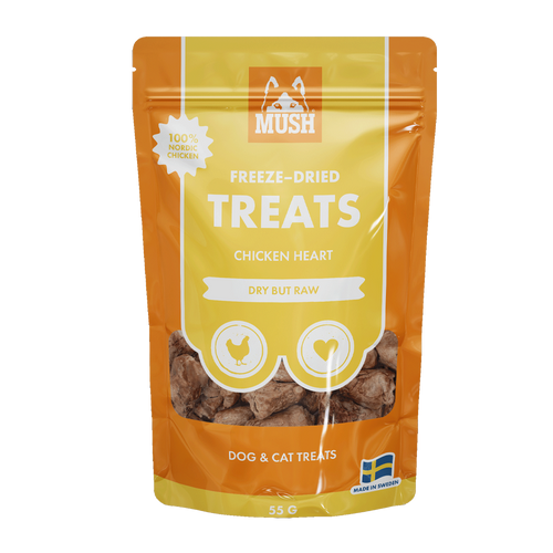 Mush Kyckling Hjärta - 50 G