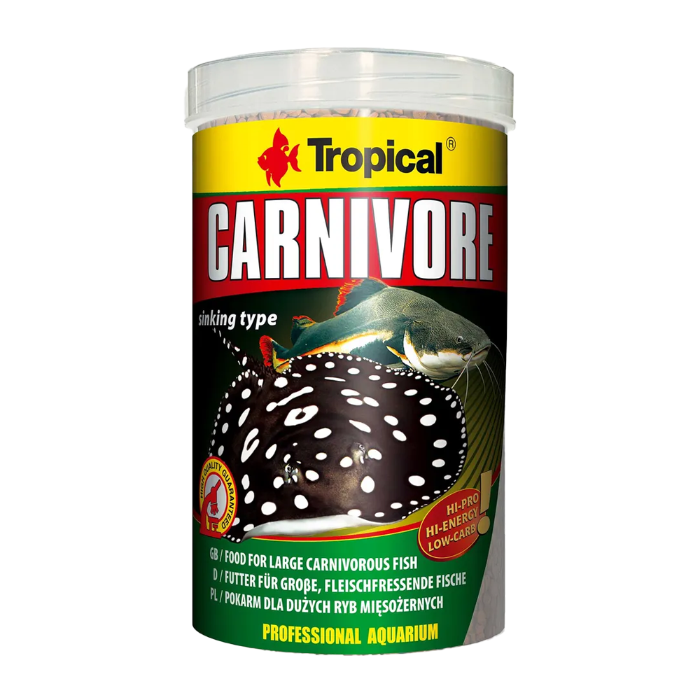 Tropical Carnivore - 600 G | Endast 369 kr! - Zoogiganten