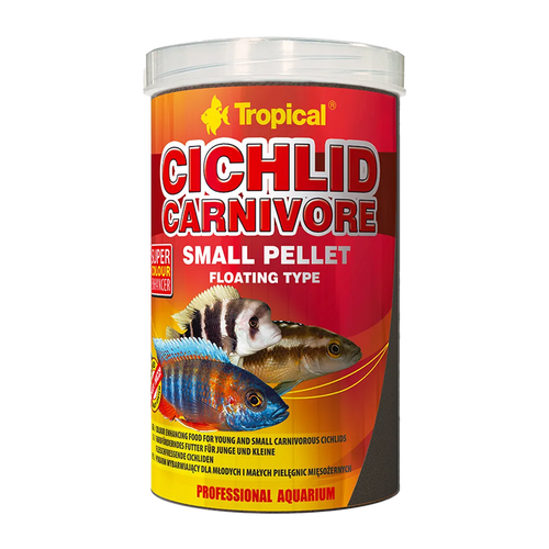 Tropical Ciklid Carnivore Small Pellet - 360 G | Endast 259 kr! - Zoogiganten