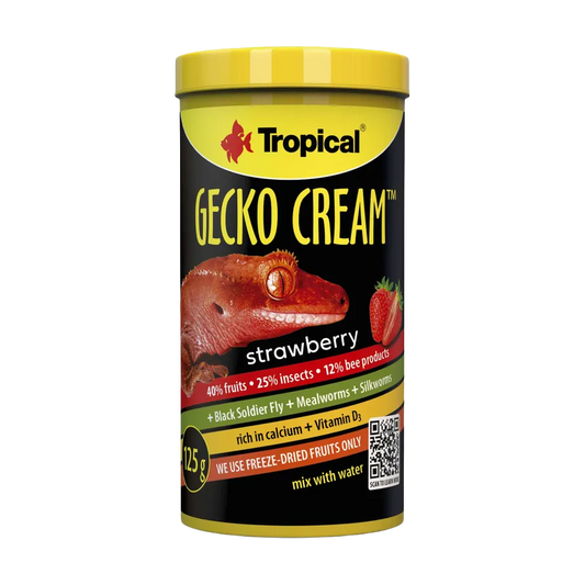 Tropical Gecko Cream Jordgubbe - 100 ML