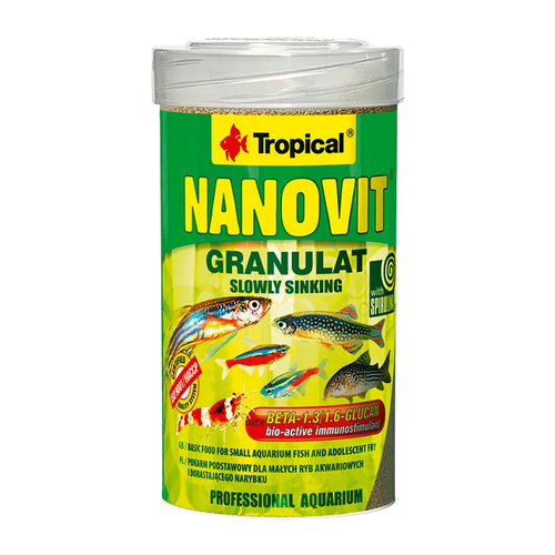Tropical Nanovit Granulat - 70 G | Endast 99 kr! - Zoogiganten