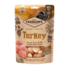 Carnilove Freeze-Dried Raw Snacks Kalkon – 60 G