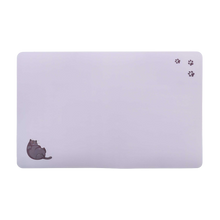 Matskålsunderlägg Fat Cat/Tassar - 44x28 CM