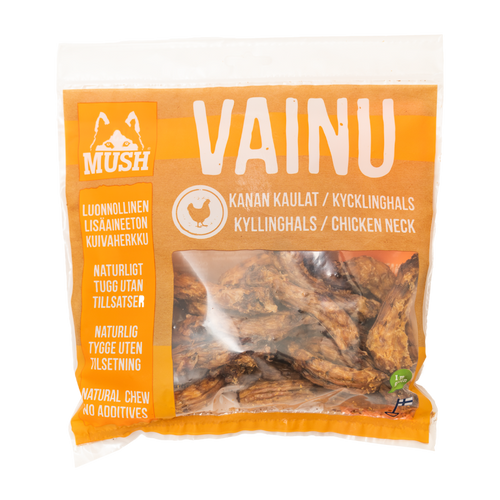 Mush Vainu Kycklinghals - 220 G
