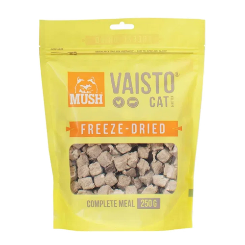 Mush Vaisto Katt Kyckling & Nöt Frystorkat - 250 G | Endast 199 kr! - Zoogiganten