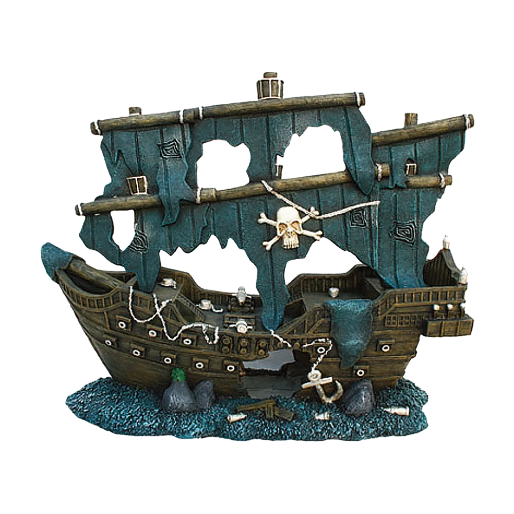 Vrak Akvarium - 20X8X17 CM | Endast 249 kr! - Zoogiganten