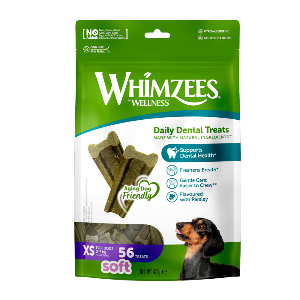 Whimzees Soft Value Bags XS - 56 ST