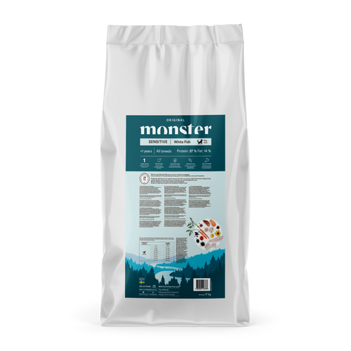 Monster Dog Orig. Sensitive White Fish