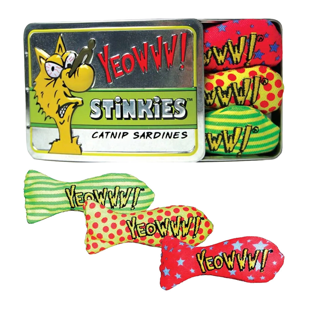 Yeowww Catnip Stinkies - 3 PACK