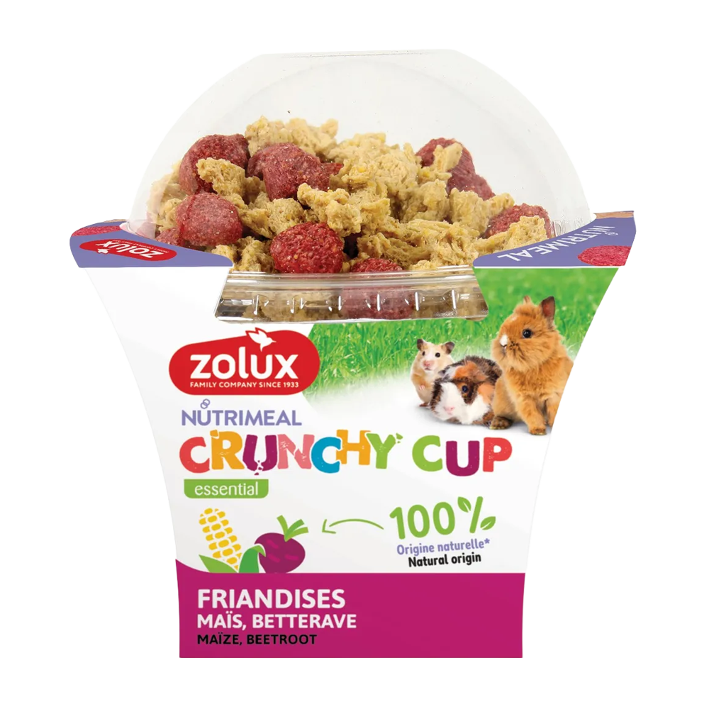 Zolux Crunchy Plain/Beetroot treats - 130G