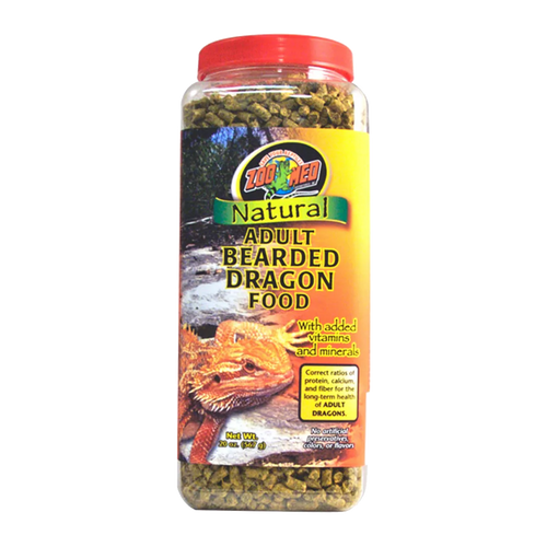 Zoo Med Natural Vuxen Skäggagam Foder - 567 G | Endast 199 kr! - Zoogiganten